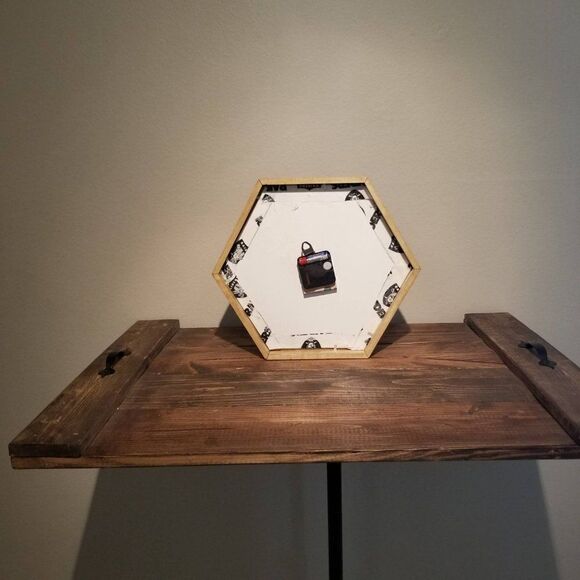 LAS VEGAS RAIDERS CLOCK MAN CAVE SPORTS BAR - Picture 8 of 11